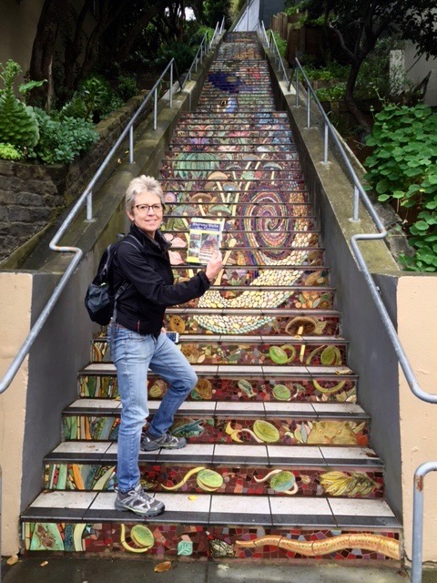 Exploring the stairways of San Francisco, one of my favorite pastimes. 